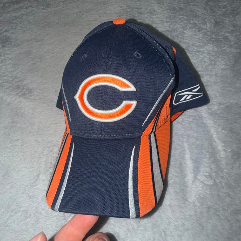Chicago Bears Reebok NFL Equipment Authentic Sideline Hat L/XL Fitted